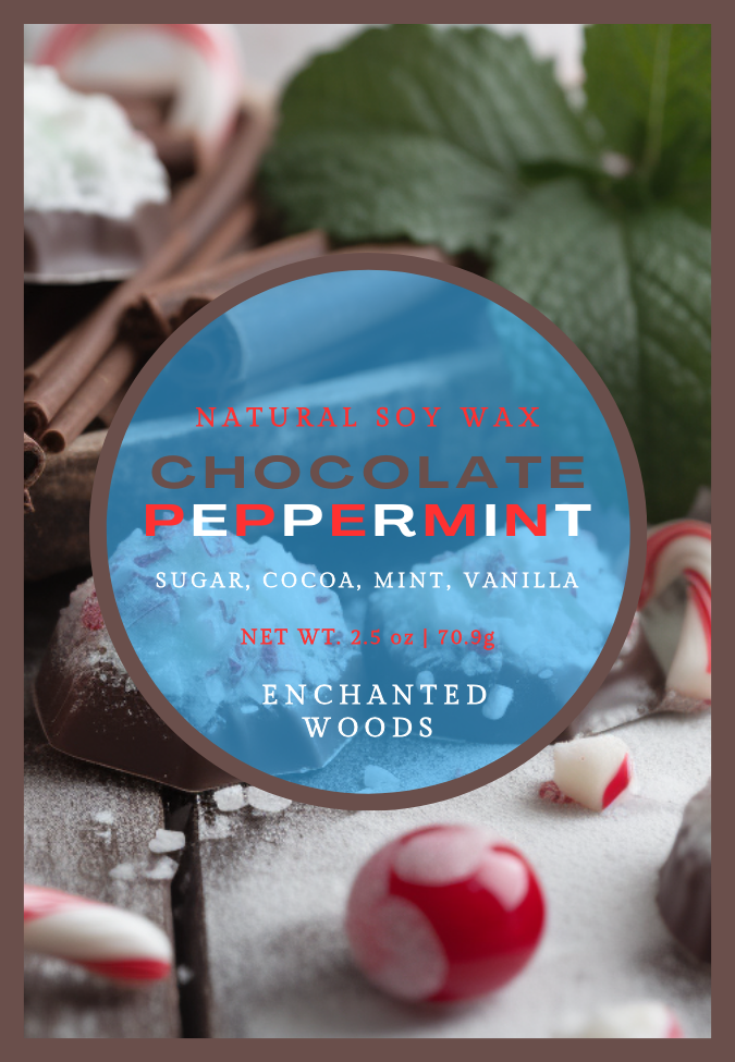 Chocolate Peppermint Wax Melt